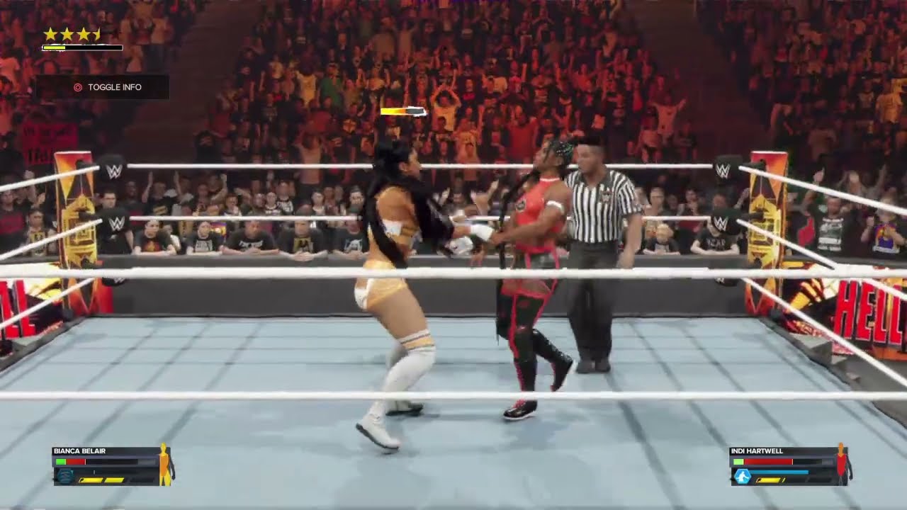 WWE 2K24_2026 Bianca Belair vs Indi Hartwell Raw