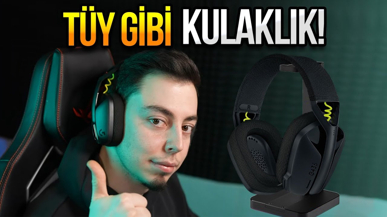 Logitech G435 inceleme! - Her yerde kullanılabilen oyuncu kulaklığı!