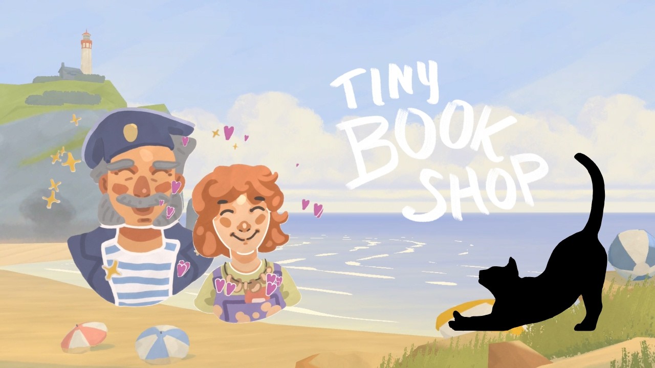 Making New Friends at the Beach! | Tiny Bookshop Ep 3 📚🏖️