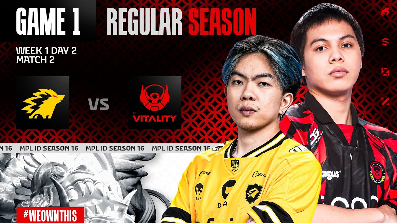 ONIC vs BIGETRON BY VITALITY | Regular Season Week 1 Day 2 | Game 1 | #MPLIDS16