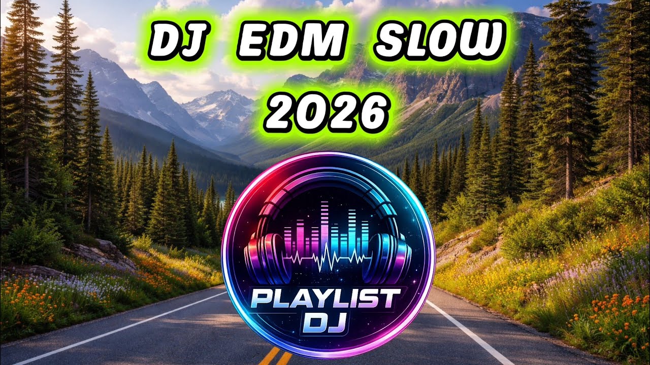 DJ EDM Slow 2026 Terbaru 🎧 Remix Santai Enak Didengar Full Bass