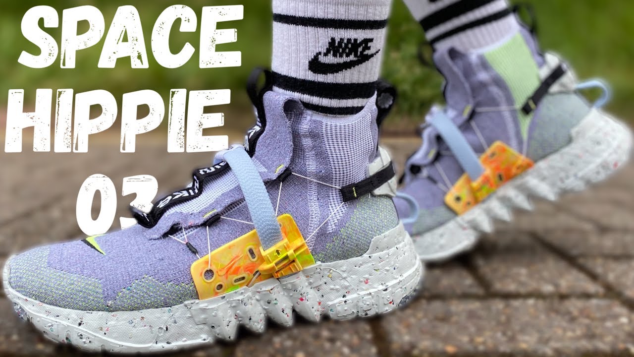 NOT TRASH!! SPACE HIPPIE 03 & 01 GREY/VOLT REVIEW & ON FOOT