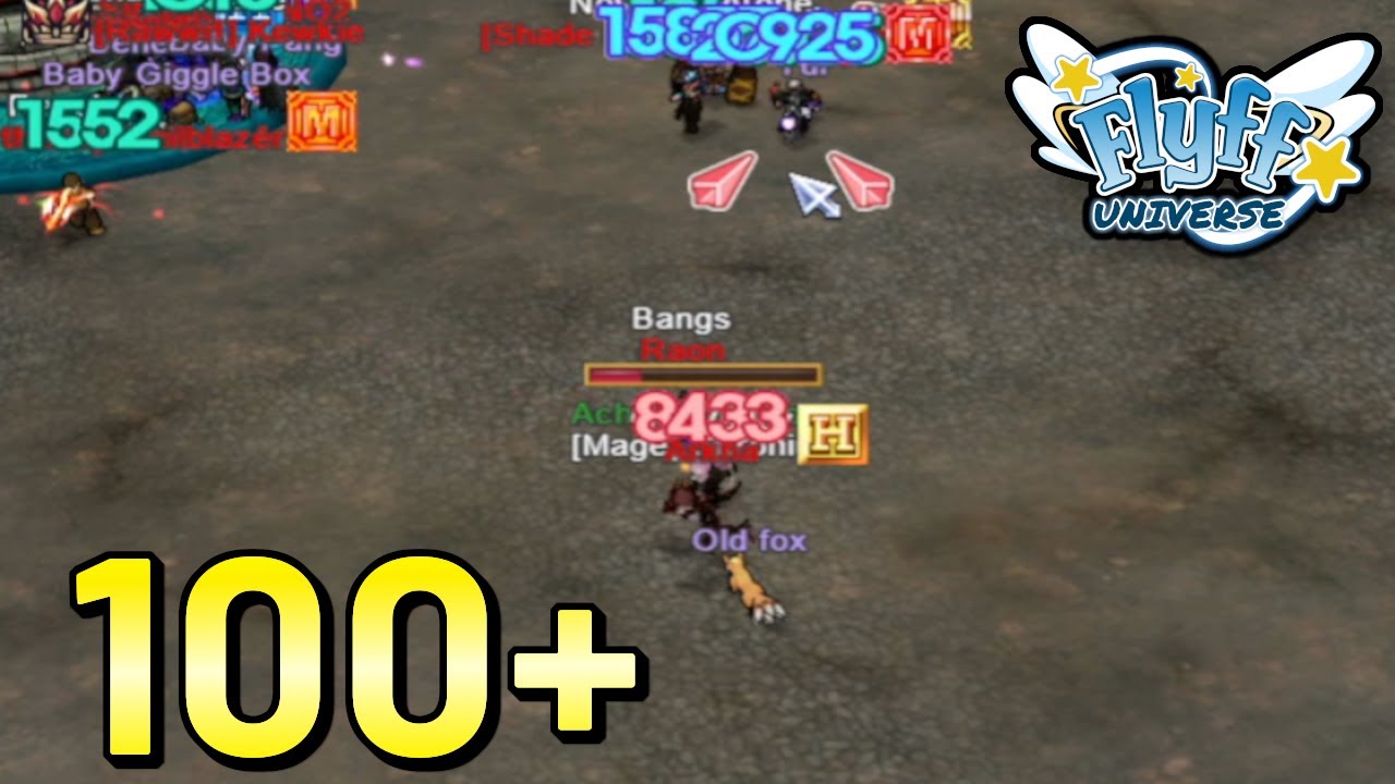 Wieder 100+! Kalgas Assault PVP Gameplay | Flyff Universe