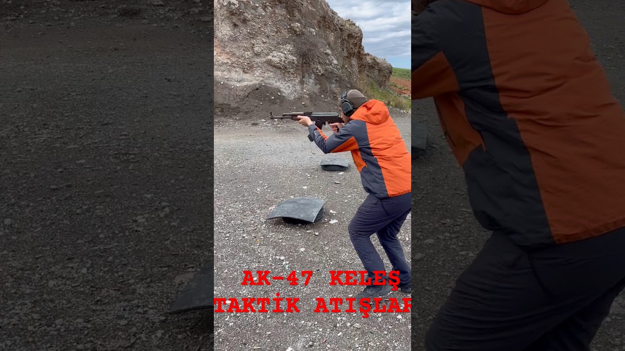 KALAŞNİKOV AK-47 TAKTİK ATIŞLARI! Kalashnikov shooting Not: (PÖH Eğitim Alanında Çekilmiştir! 