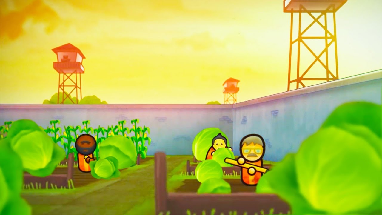 I Made $113,579 PER DAY By Feeding My Prisoners ONLY CABBAGE in Prison Architect Going Green DLC