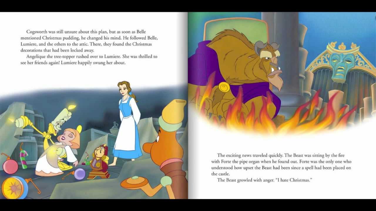 Beauty and the Beast - The Enchanted Christmas (Read Along)