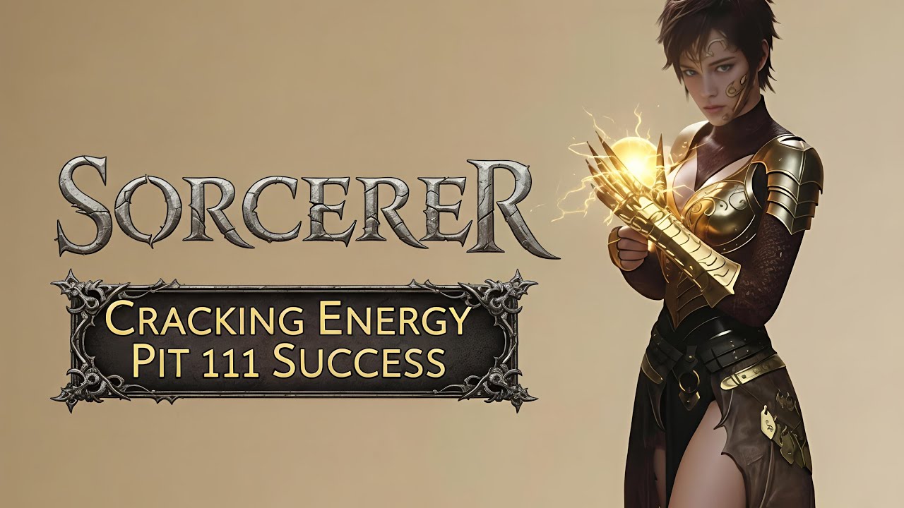 Diablo 4 - Sorcerer Cracking energy build PIT 110 Succes | Eternal realm ( Non-Season)