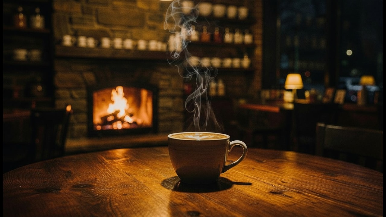 Coffee Shop Vibezzz  |  Soft Ambient Lo-Fi for Reading & Deep Work (45 Min Mix)