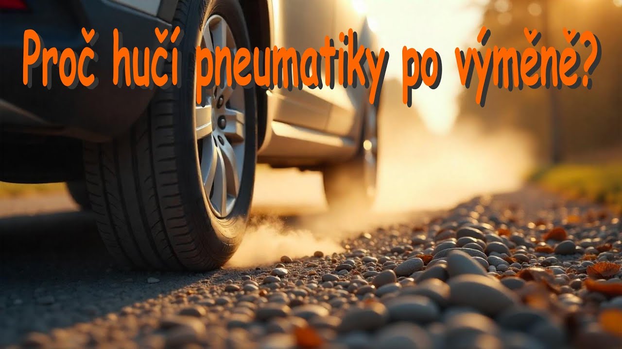 Co způsobuje hlučnost pneumatik a proč se o ně vyplatí pečovat.