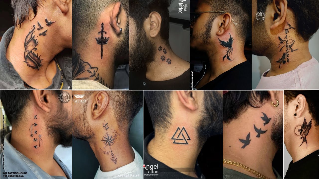 Neck tattoo ideas | #necktattoo  | Fashion Event