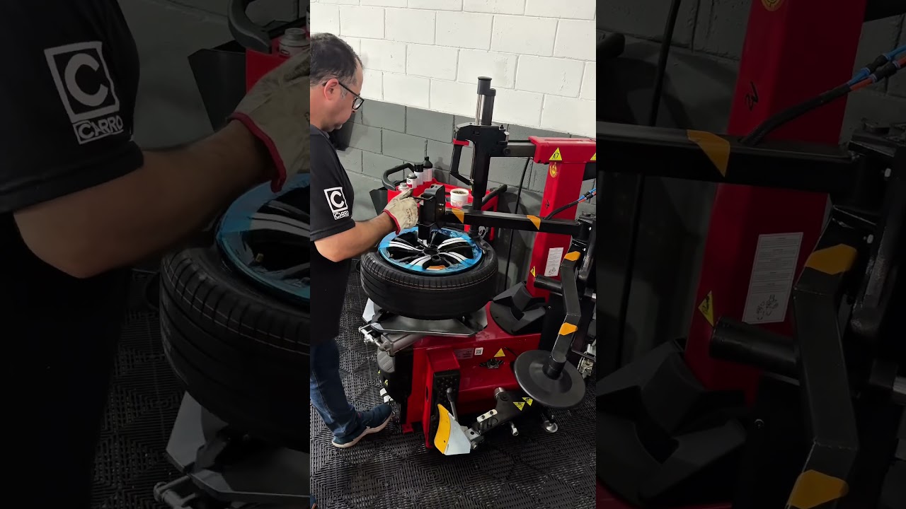 Troca de pneu no padr&atilde;o Dr CARRO