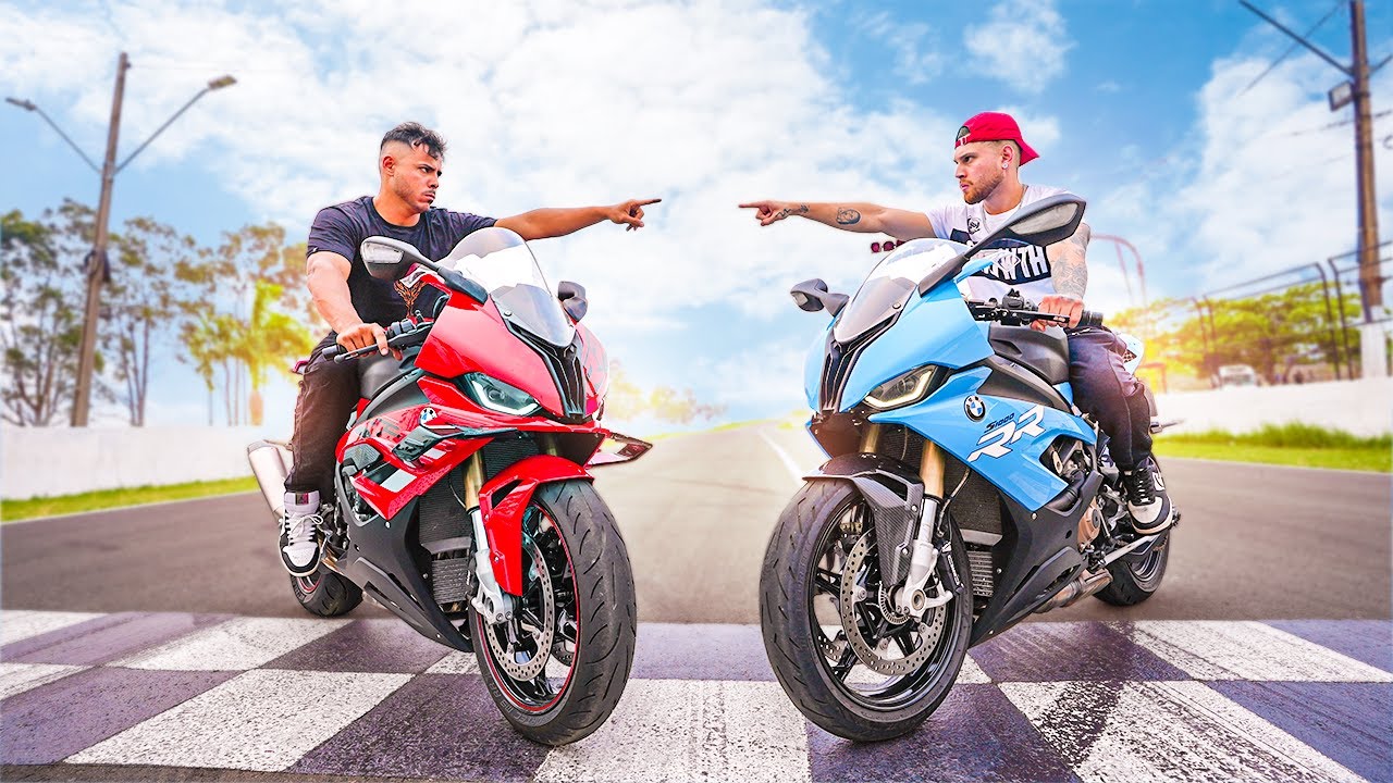 CHAMEI MEU AMIGO PRO RACHA DE S1000RR CONTRA S1000RR!