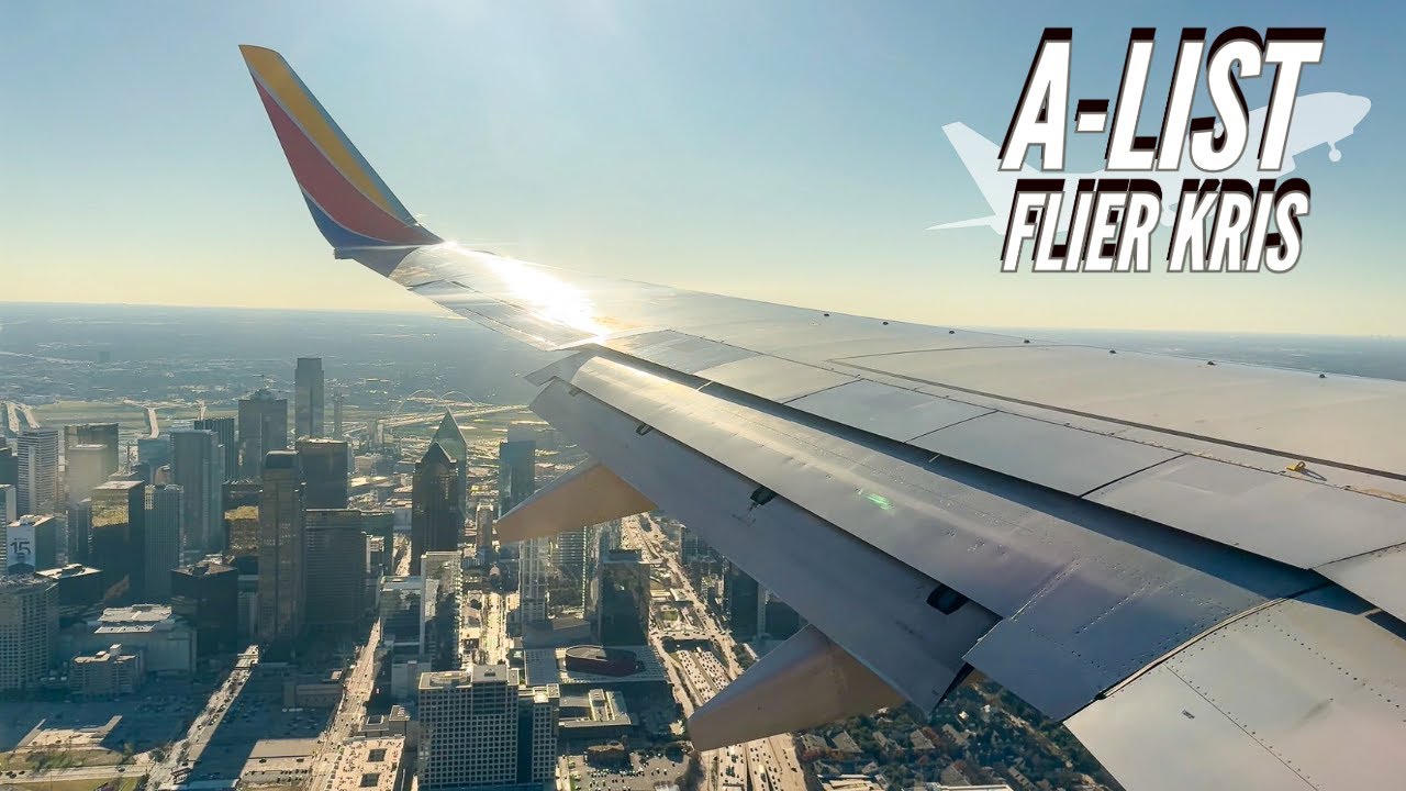My 300th Southwest Airlines Flight! - Takeoff from San Antonio / Landing at Dallas Love Field (DAL)