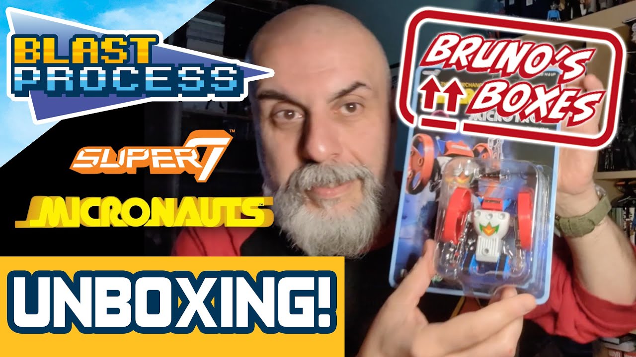 Фигурки Super7 ReAction+ — Micronauts Wave 2 — Командир Сил и Микротрон! | Коробки Бруно