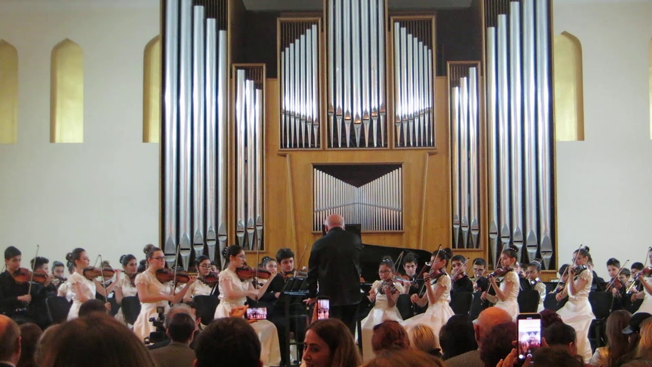 Azerbaijan National Anthem by Azerbaijan Youth Symphonic Orchestra