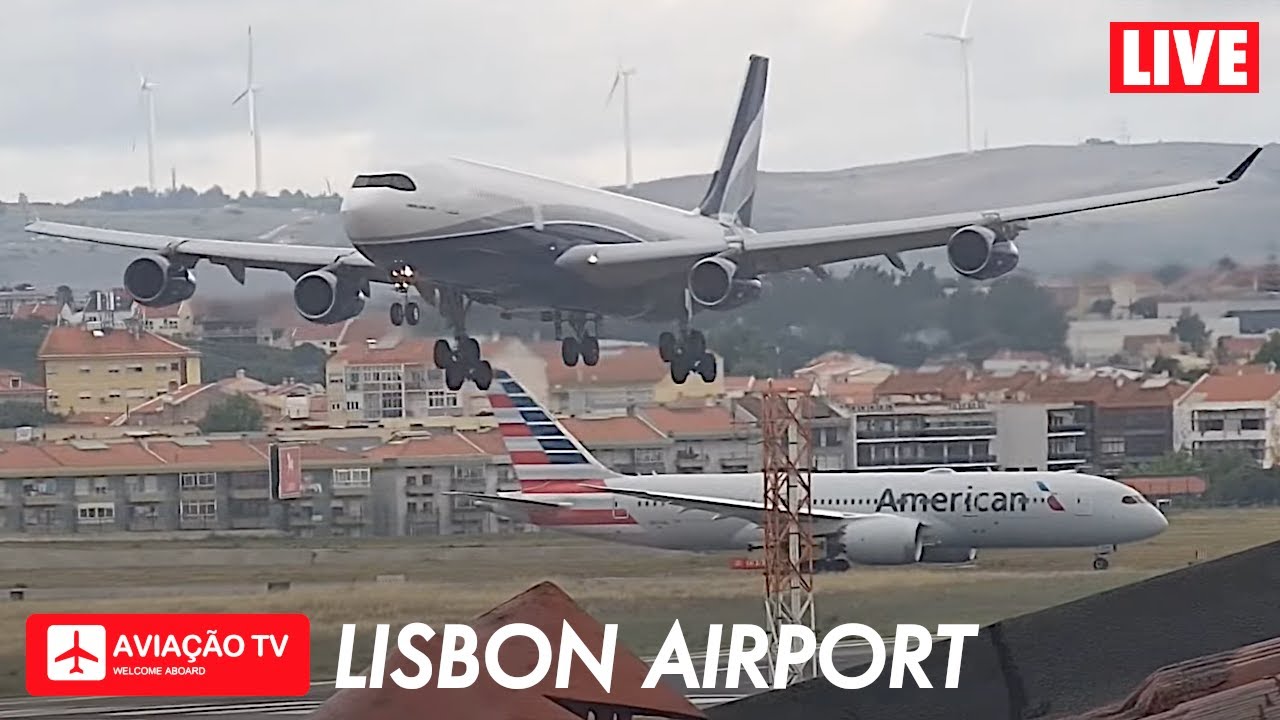 🔴 LIVE Lisbon Airport 30.06.2024 • Livestream Plane Spotting • Direto Aeroporto Lisboa • LIS