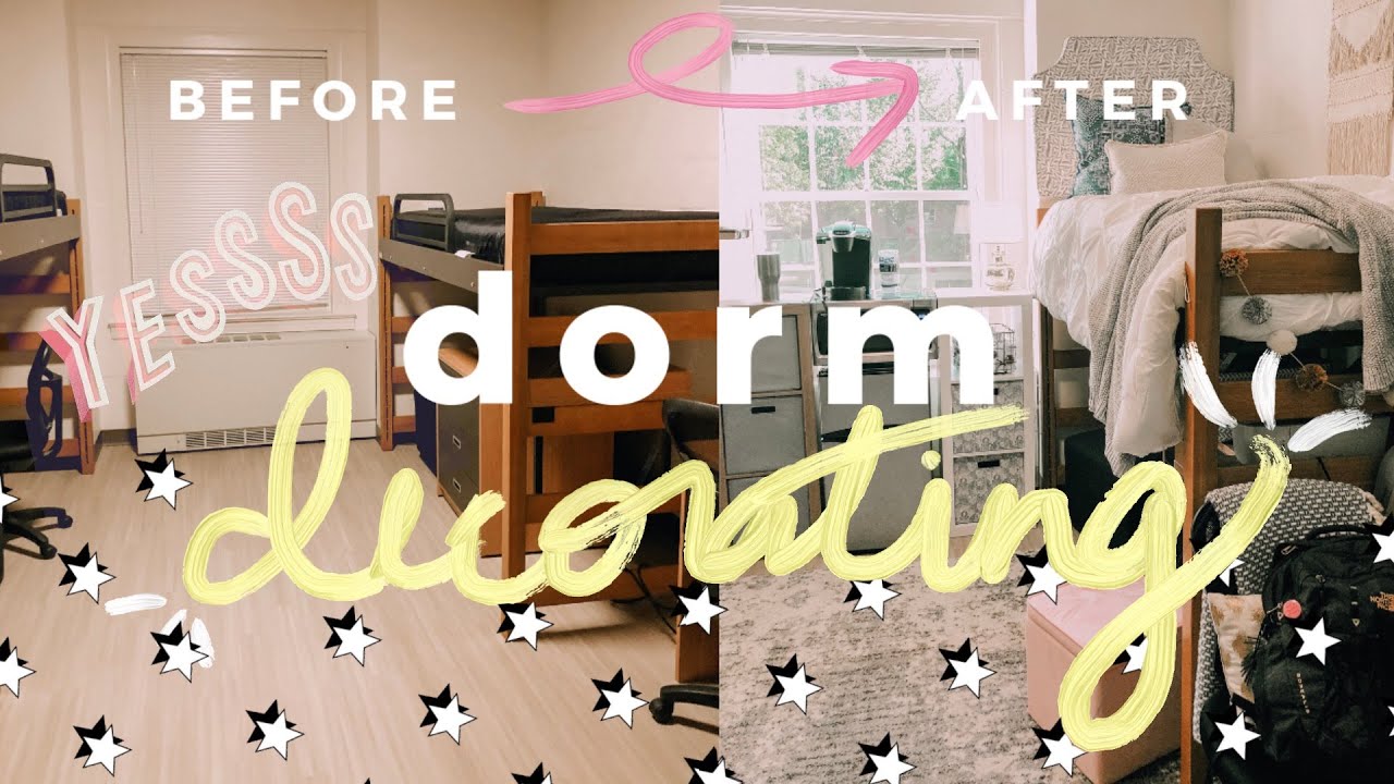 HOW TO DECORATE YOUR DORM | how to plan your bed, creating an aesthetic, shopping on a budget