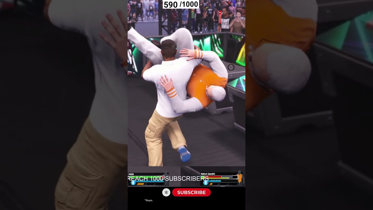 MODI VS RAHUL GANDHI: THE ULTIMATE TLC WAR! 🪜🪑🔥 | WWE 2K25 | RingSide Play