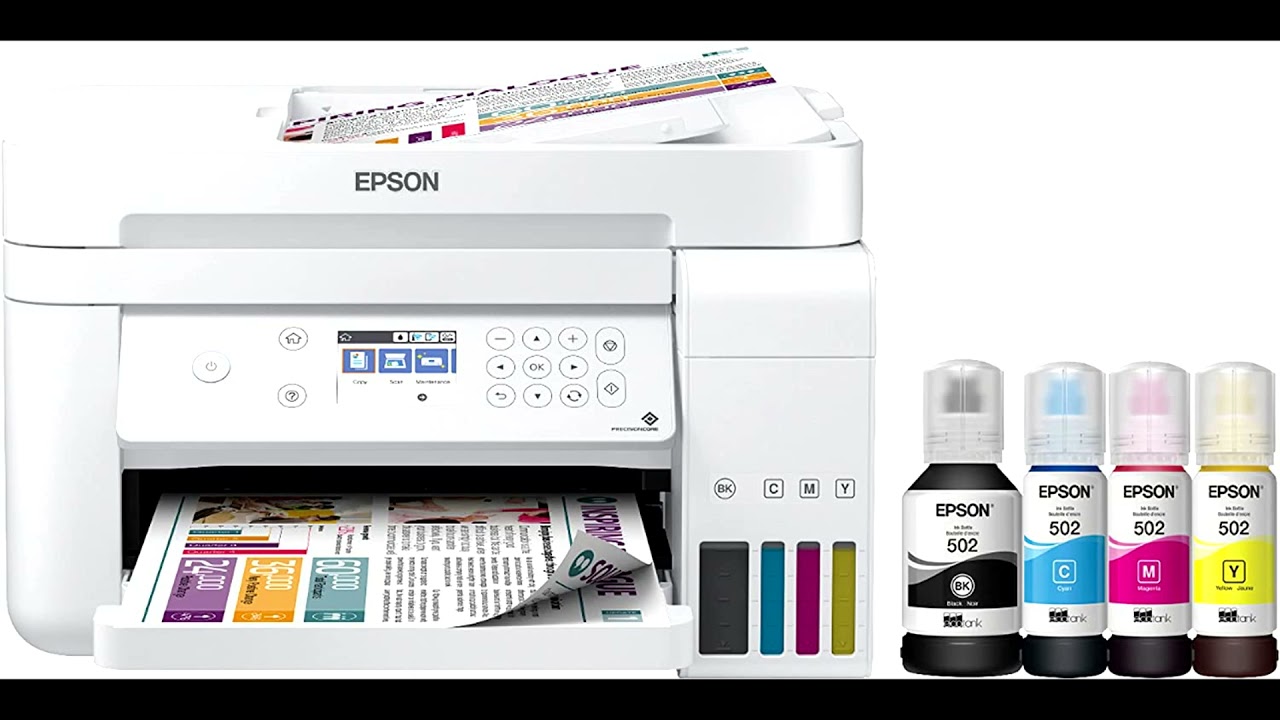 Epson EcoTank ET 3759 All in One Printer Review