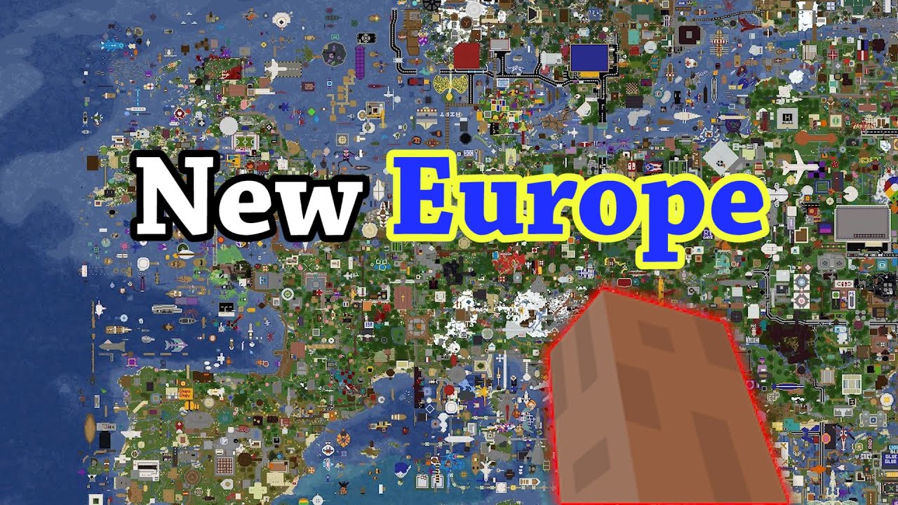 I Asked 300 Minecraft Players to Build A New Europe