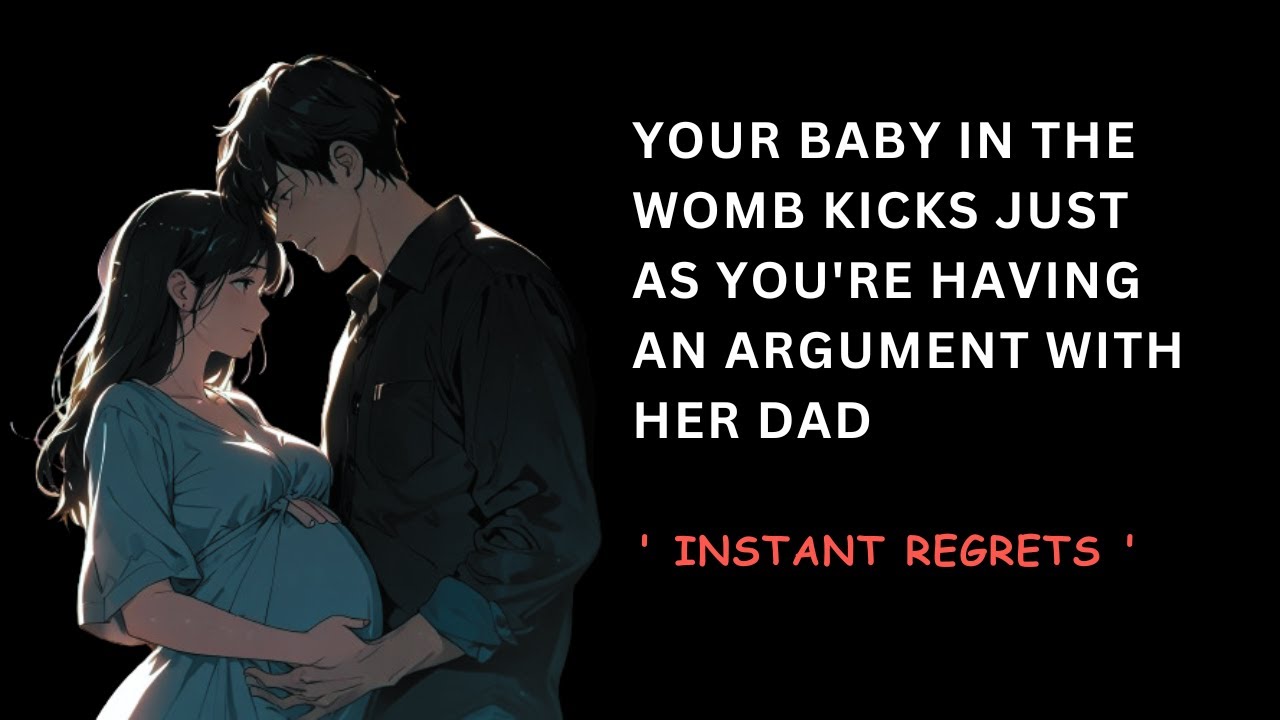 [ASMR] Your baby in the womb kicks just as you're arguing with her Dad, apologies and comfort