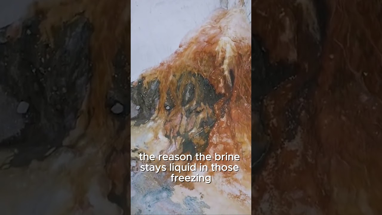Blood Falls: The Secret of Antarctica's Red Waterfall