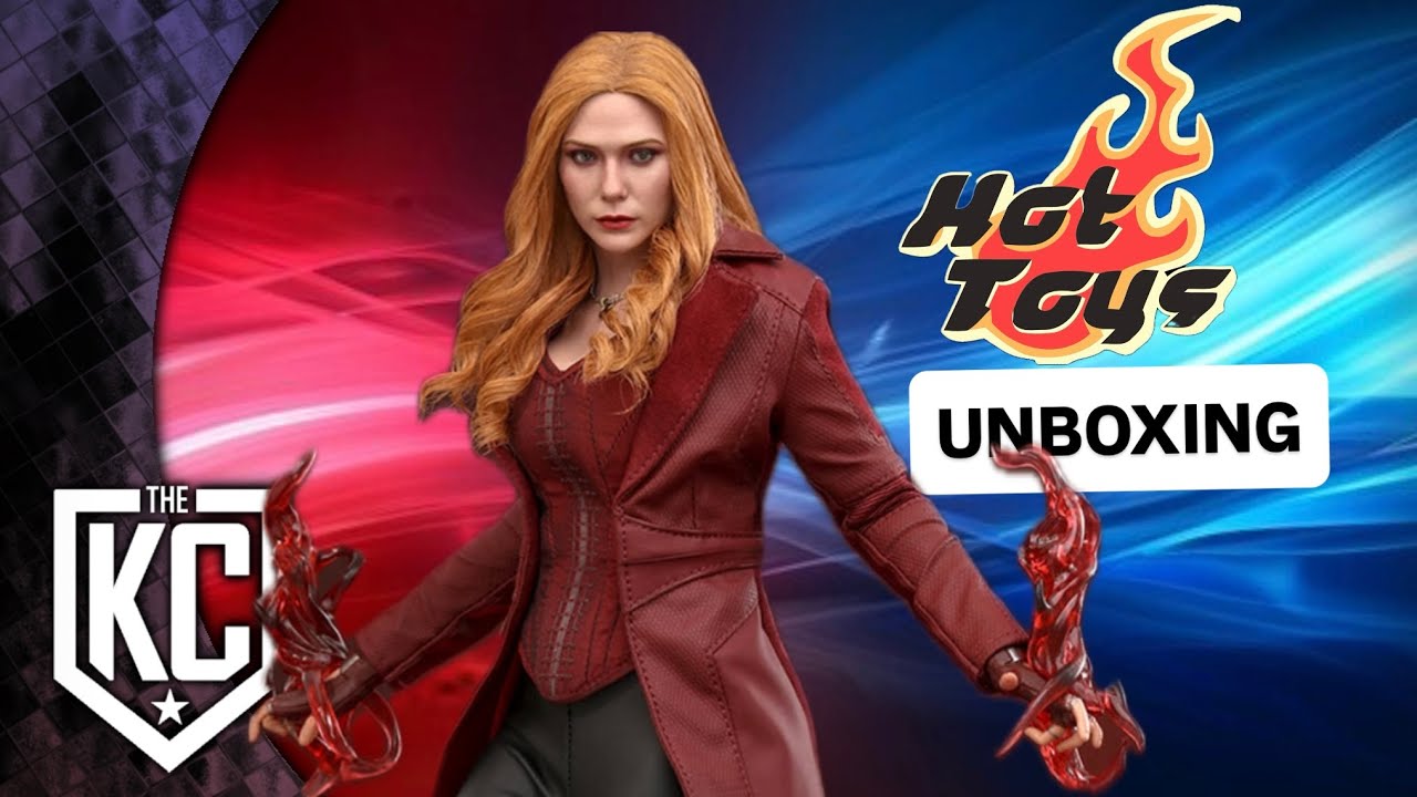 Hot Toys Avengers Endgame Scarlett witch Artisan Edition figure Unboxing & Review