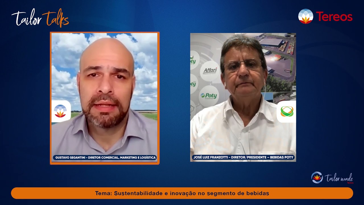 Tereos Brasil | Websérie Tailor Talks: Sustentabilidade e inovação no segmento de bebidas