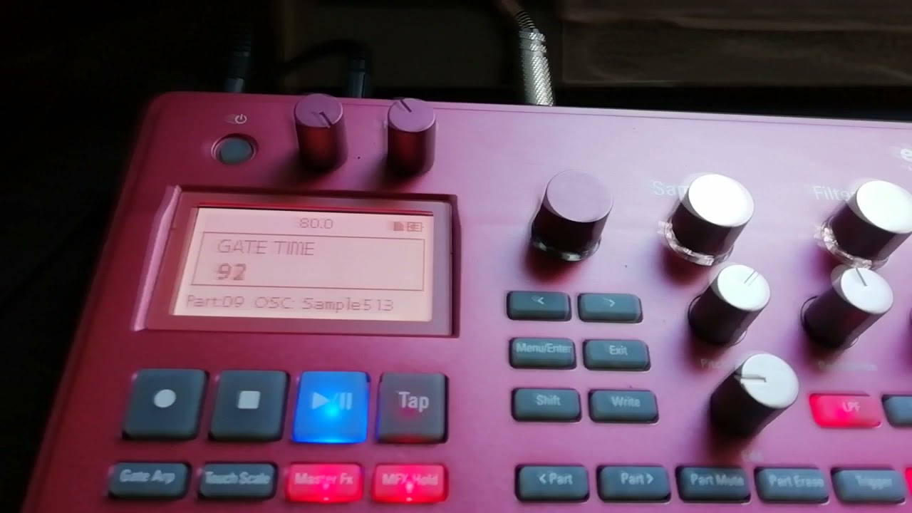 Comment faire un kick Acidcore avec la Korg Electribe 2 sampler [TUTO]