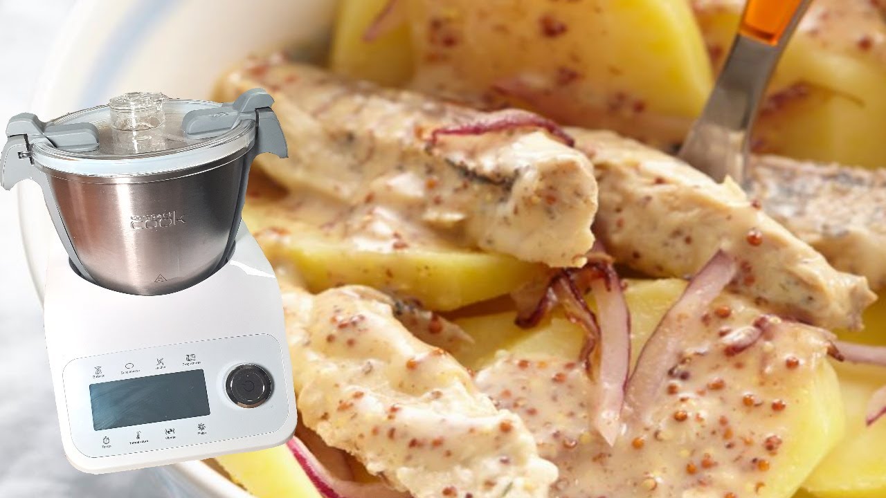 Gratin de pomme de terre a la moutarde avec ses filets de dinde au COMPACT COOK PRO ET ELITE