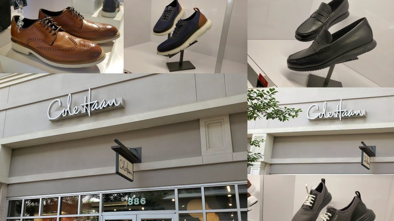 COLE HAAN Outlet Store Men's Shoes Boots and Accessories / Shop With Me