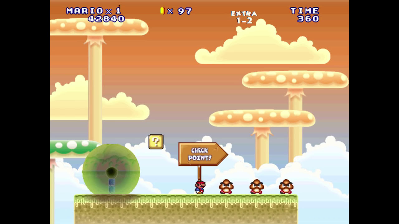 Mario Forever Weird Islands: World Of Stupidity 2 Walkthrough & Extra World [HD]