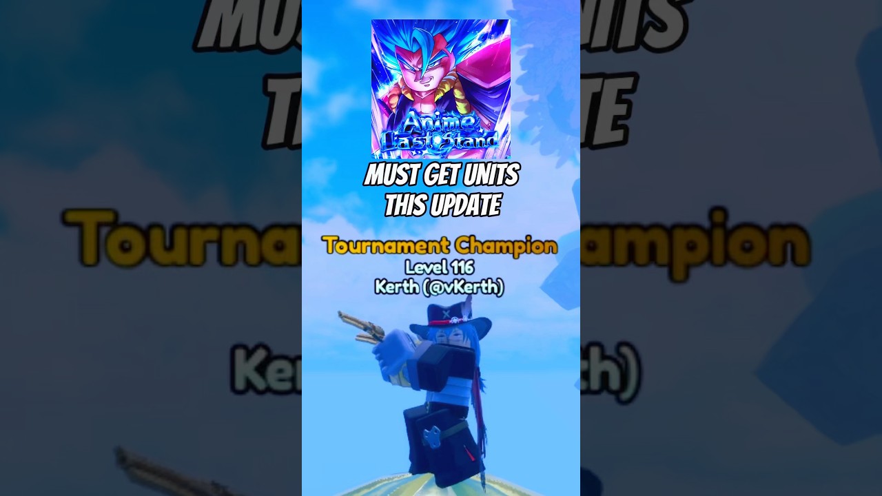 MUST GET UNITS? | Anime Last Stand 