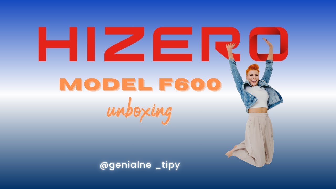 Hizero F600 UNBOXING, rozpakuj ze mną mopa! Poznaj Hizero Mopa Bionicznego