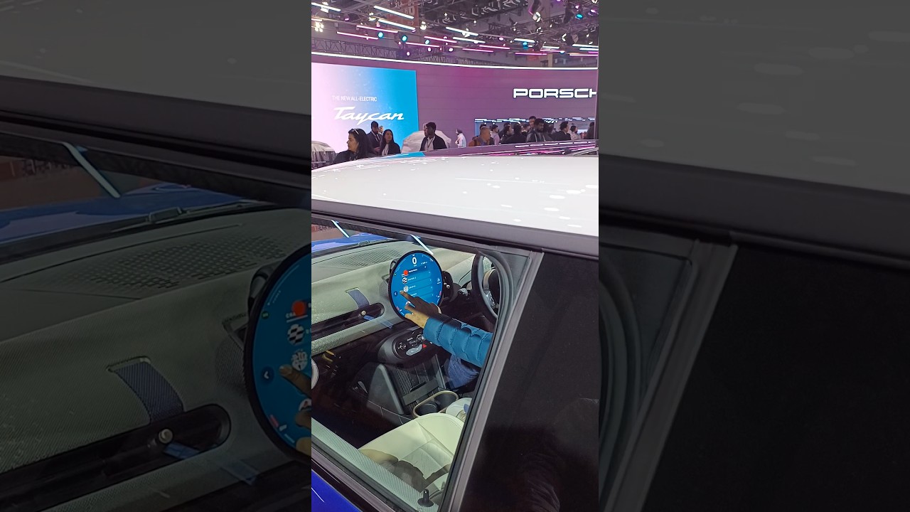 This is how Frameless doors open and shut without breaking the glass #glass #frameless #cars #mini