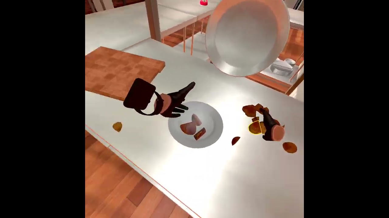 Немного геймплея с моей игры в вр cockin simulator