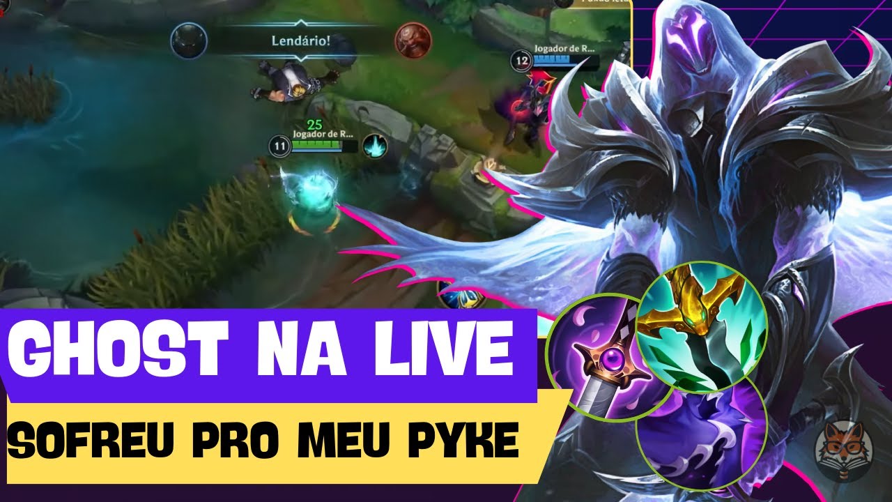 PYKE é o CAMPEÃO para SOLOQ e CONTRA GHOST - Challenger Wild Rift Gameplay