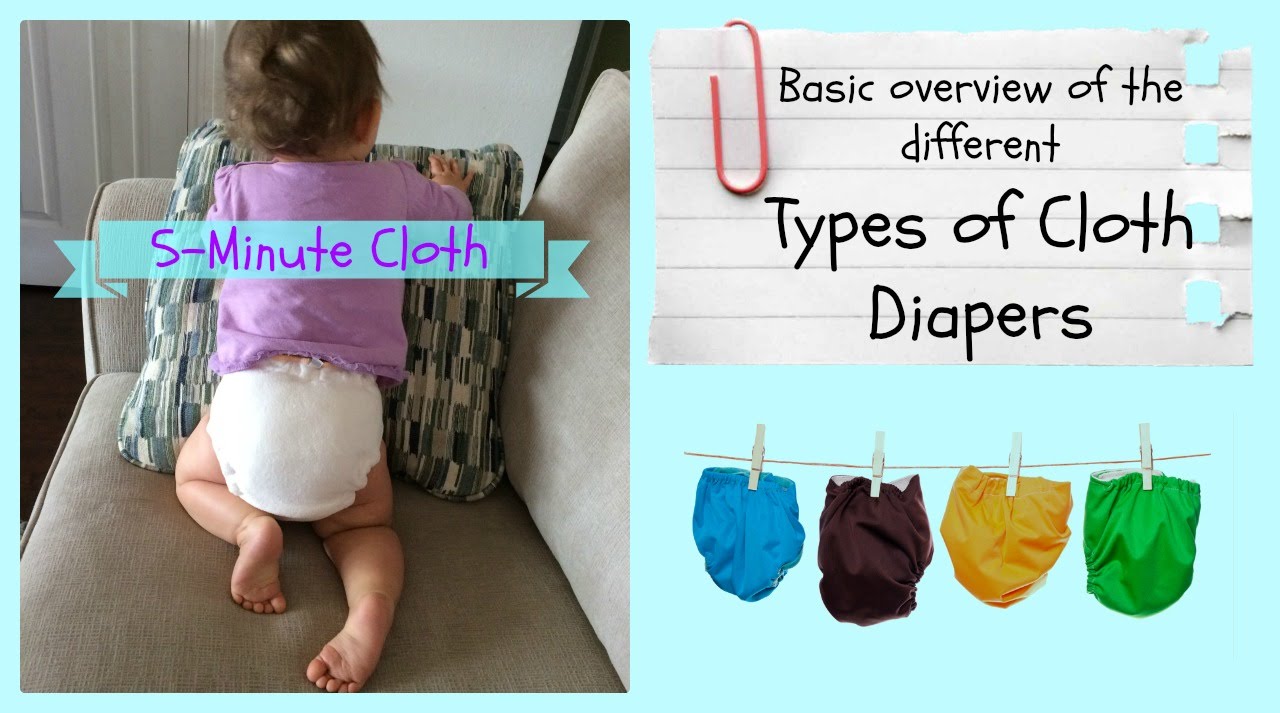 Cloth Diapering 101: Types of Cloth Diapers