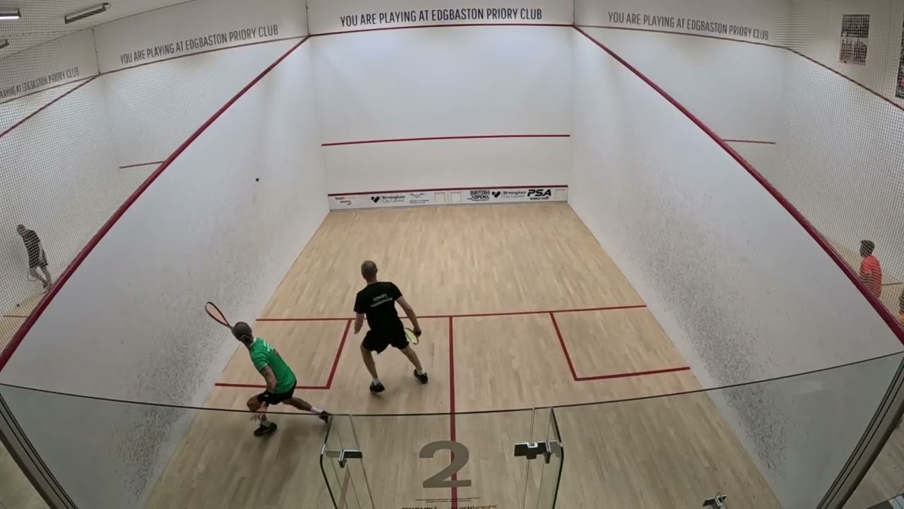 British Racketball National Championships 2025 O45s Final Game 1 & 2