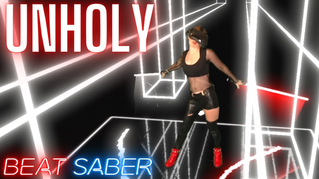 Unholy - Sam Smith ft. Kim Petras in Beat Saber! | Expert+ | Mixed Reality