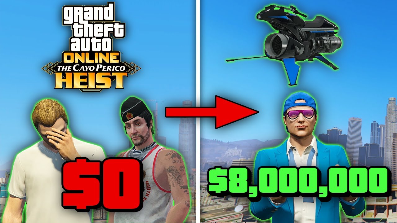 Я играл в ограбление Кайо-Перико, пока не смог купить OPPRESSOR MK2 в GTA Online...