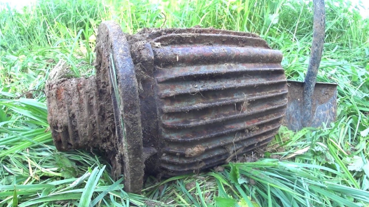 БОЛЬШОЙ ЭЛЕКТРОДВИГАТЕЛЬ! И ОТЛИЧНЫЙ МЕТАЛЛ ВДОЛЬ ПОЛЕЙ! BIG ELECTRIC MOTOR!