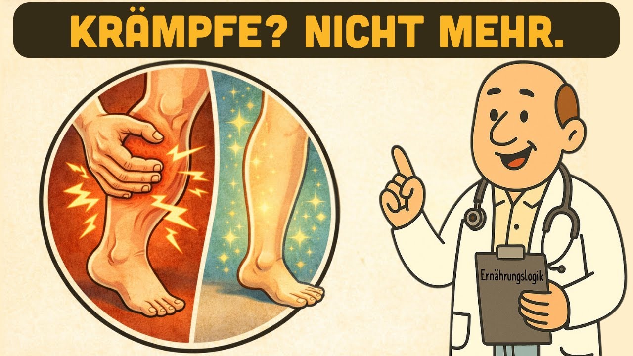 Senioren: Dieses Vitamin beendet Krämpfe und macht Ihre Beine wieder stark wie mit 40