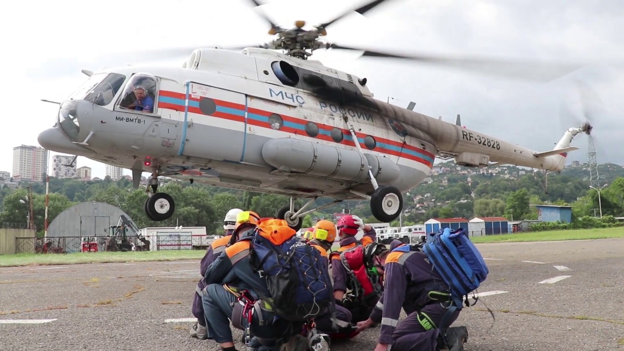 Поисково-спасательные работы в горах. ЮРПСО МЧС России