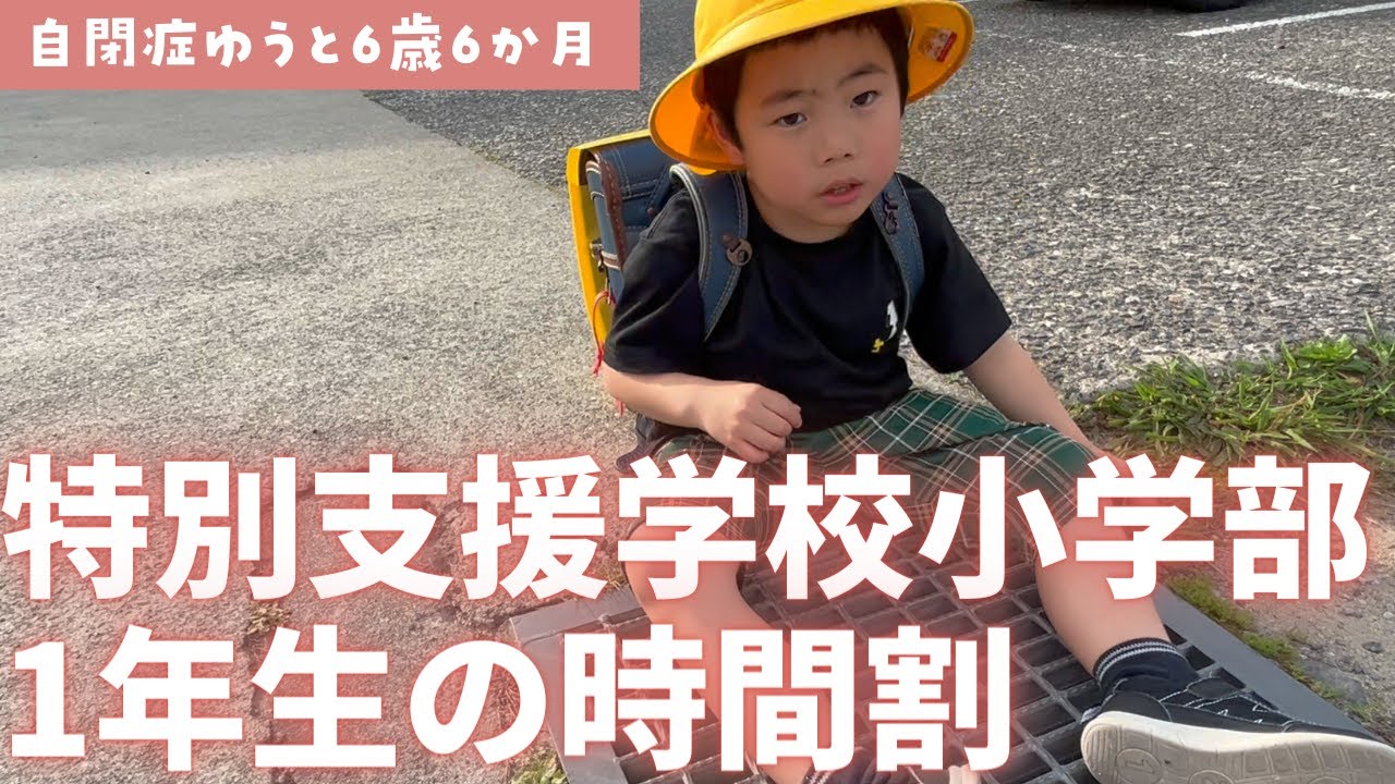 【発達障害】特別支援学校小学部1年生の授業内容は？1時間は何分なの？