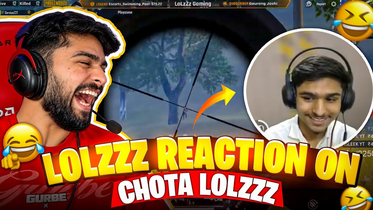 LoLzZz FUNNY REACTION TO HIS OLD GAMEPLAY 🤣 EMULATOR PLAYER CHOTA Bi LoLzZz