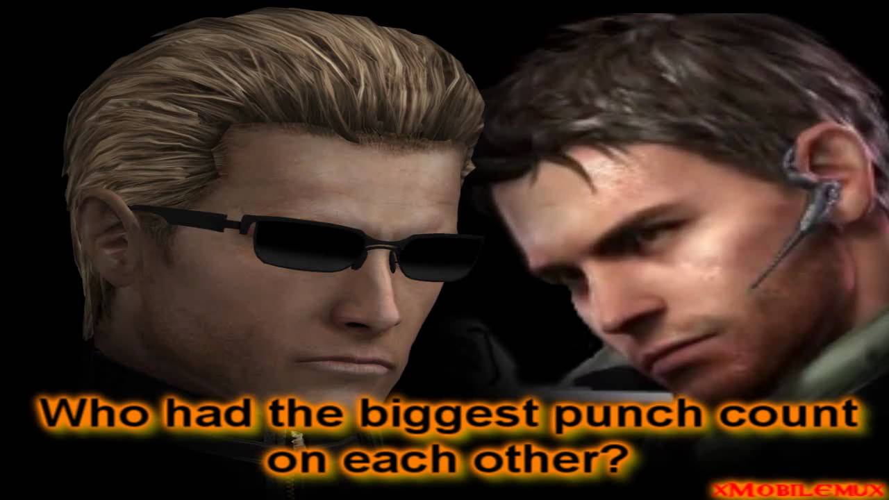 RE Fun Facts: Wesker and Chris hit Count