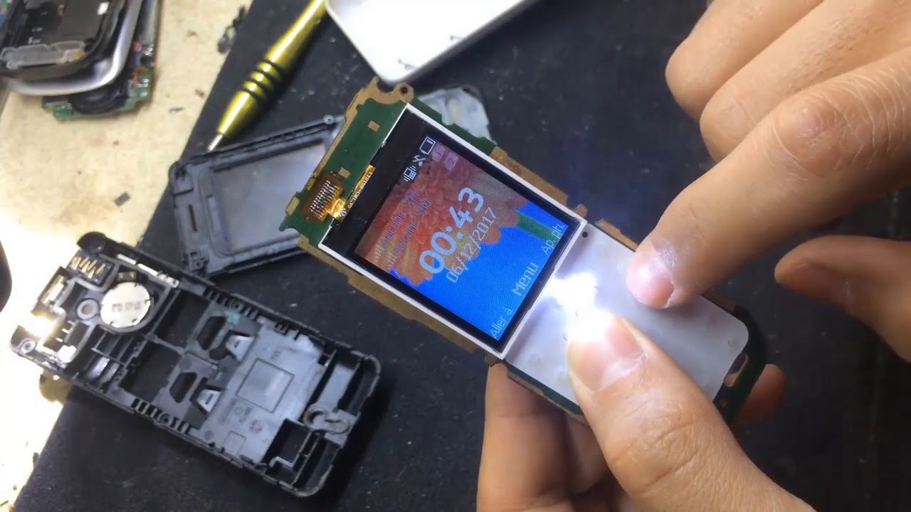 nokia 108 lcd black solution