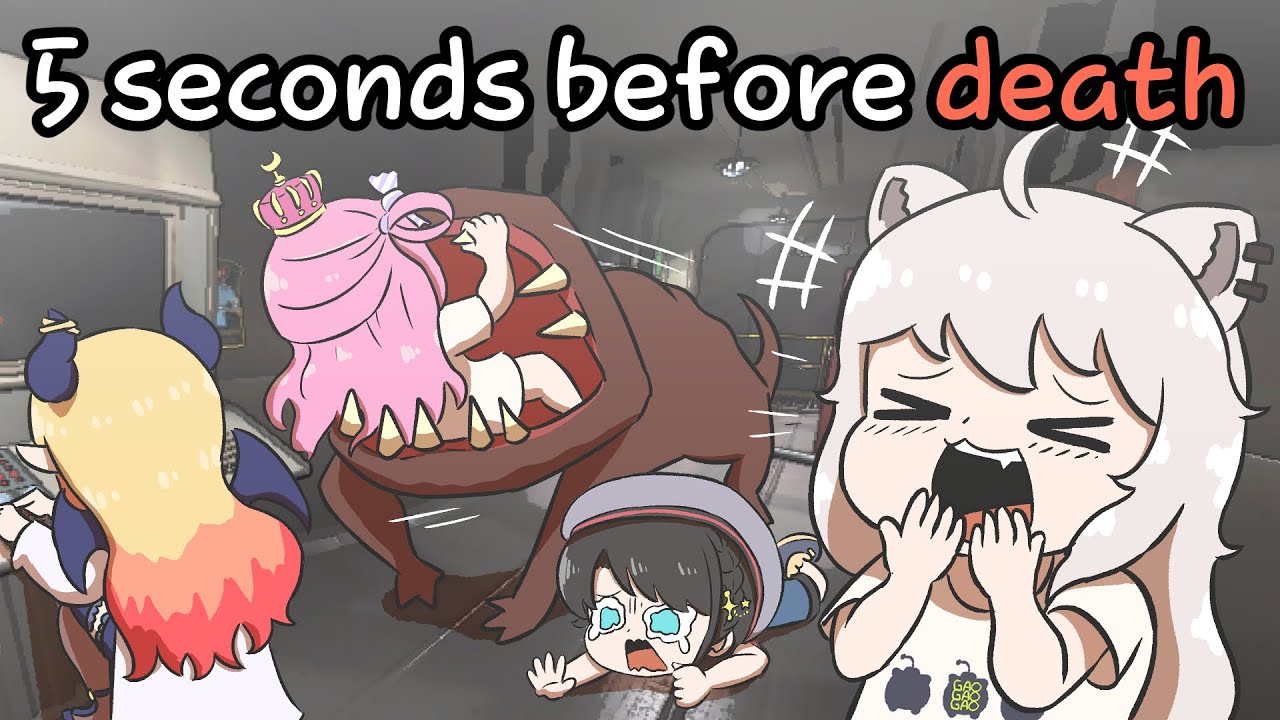 【Hololive】 Subaru Choco Luna Botan work at Lethal Company 【Shishiro Botan/Clip/Ebihurai/Comic】