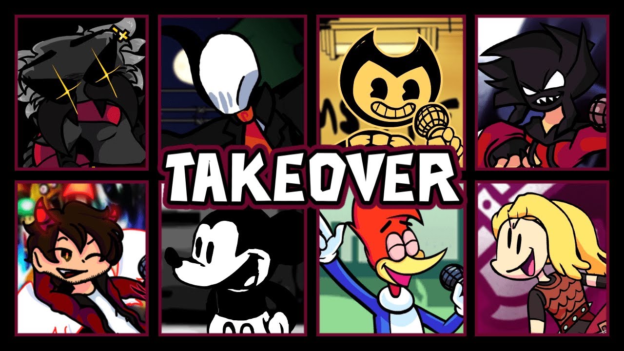 Takeover But Every Turn Another Character Sings It (FNF Takeover BETADCIU)